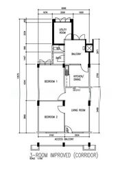 Blk 1 Kim Keat Court (Toa Payoh), HDB 3 Rooms #556038341